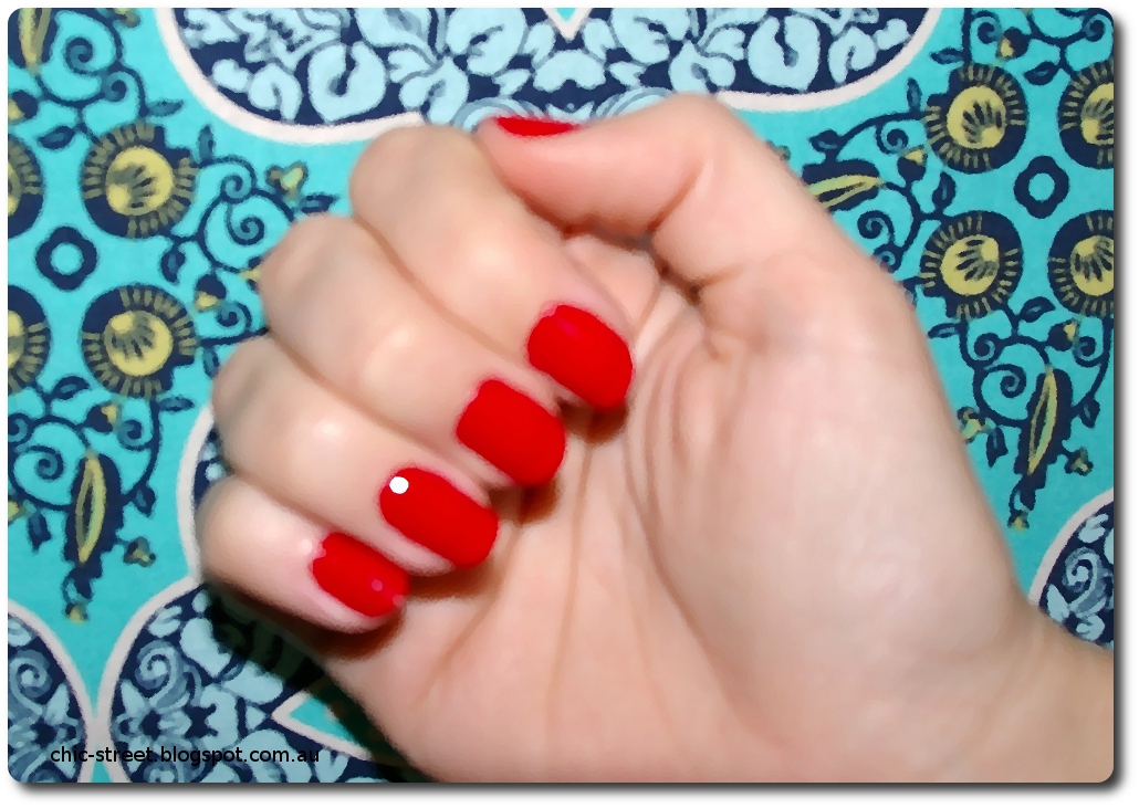 Winter nails Chic Street: Super Easy Last Minute Christmas Nails