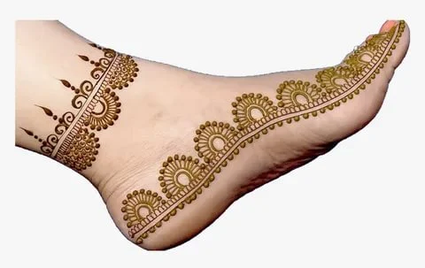 New Mehndi Designs – Beautiful Foot Mehndi Designs # i171