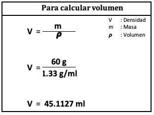 densidad