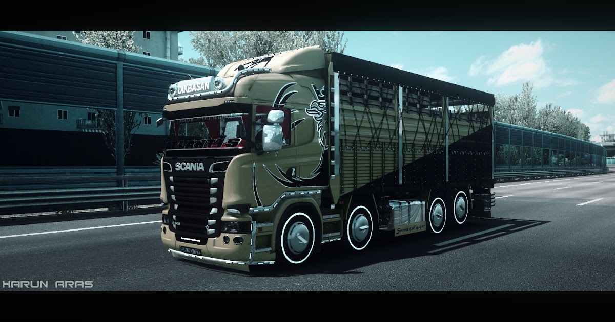 ETS 2 ATLANTİS Scania R500 Kırkayak + Yük Modu İndir (1.35 &amp; 1.36