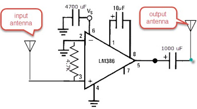 HomeMade DIY HowTo Make: 4G Signal booster / amplifier circuit using LM386