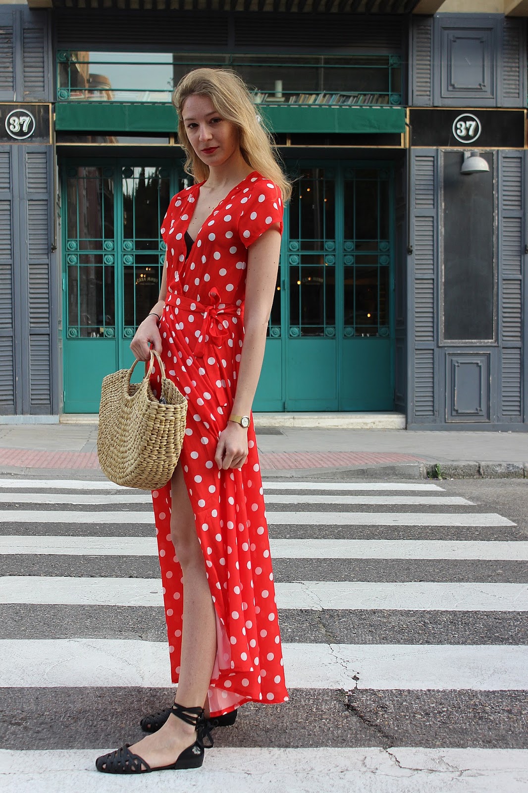 VESTIDO DEL VERANO; Y CON LUNARES @ DRESSLILY LOOK / PREPPY ELS BLOG