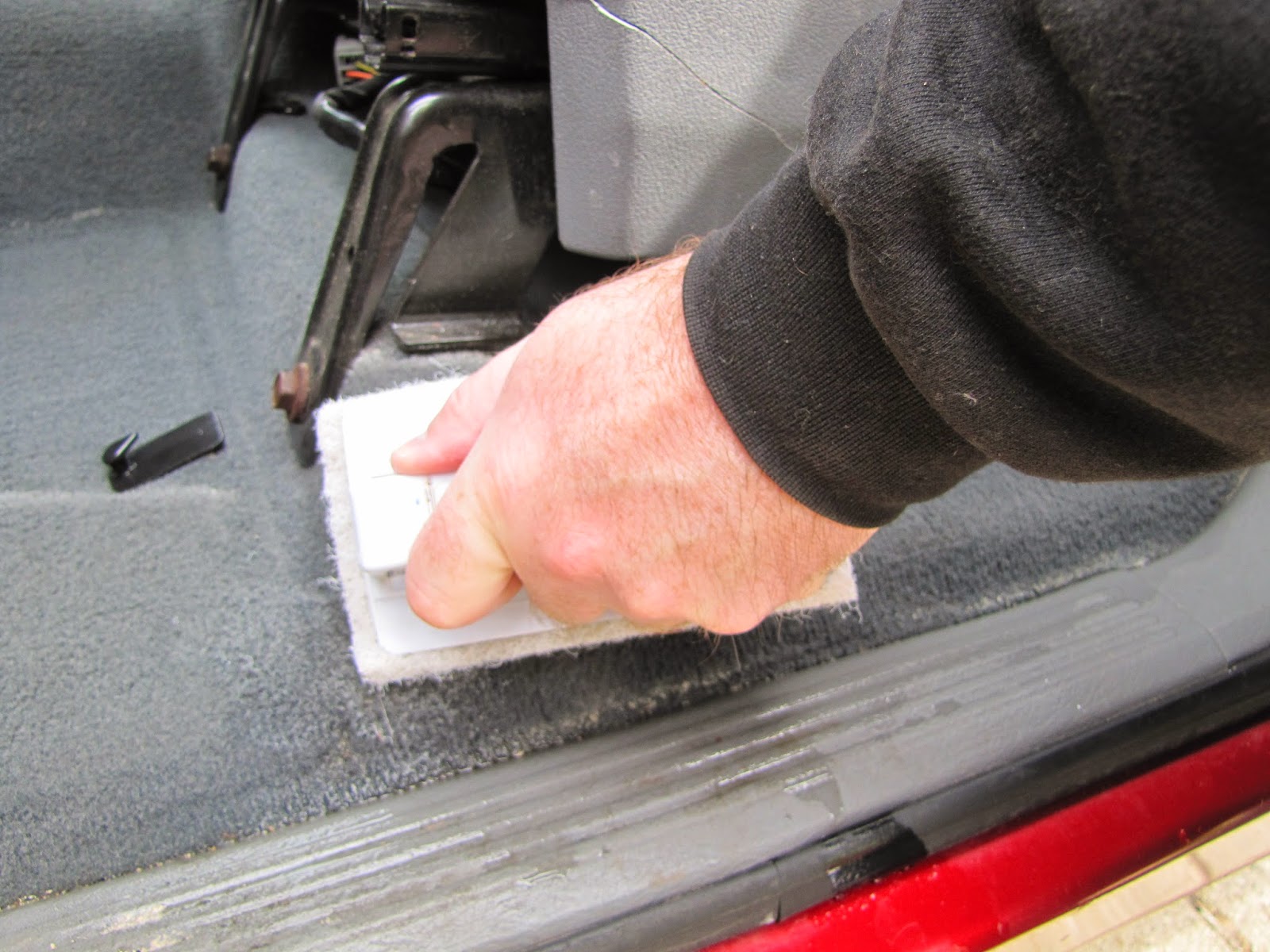 car detailing stain removal