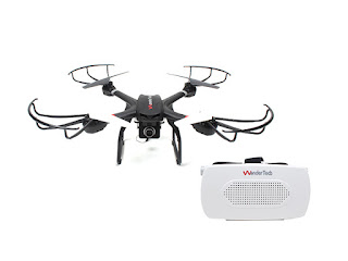 W400R Voyager Drone w/ HD Camera & FPV VR Headset 