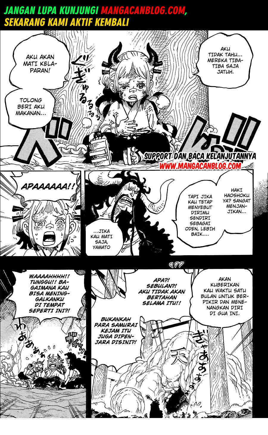 Manga One Piece Chapter 1024 Bahasa Indonesia