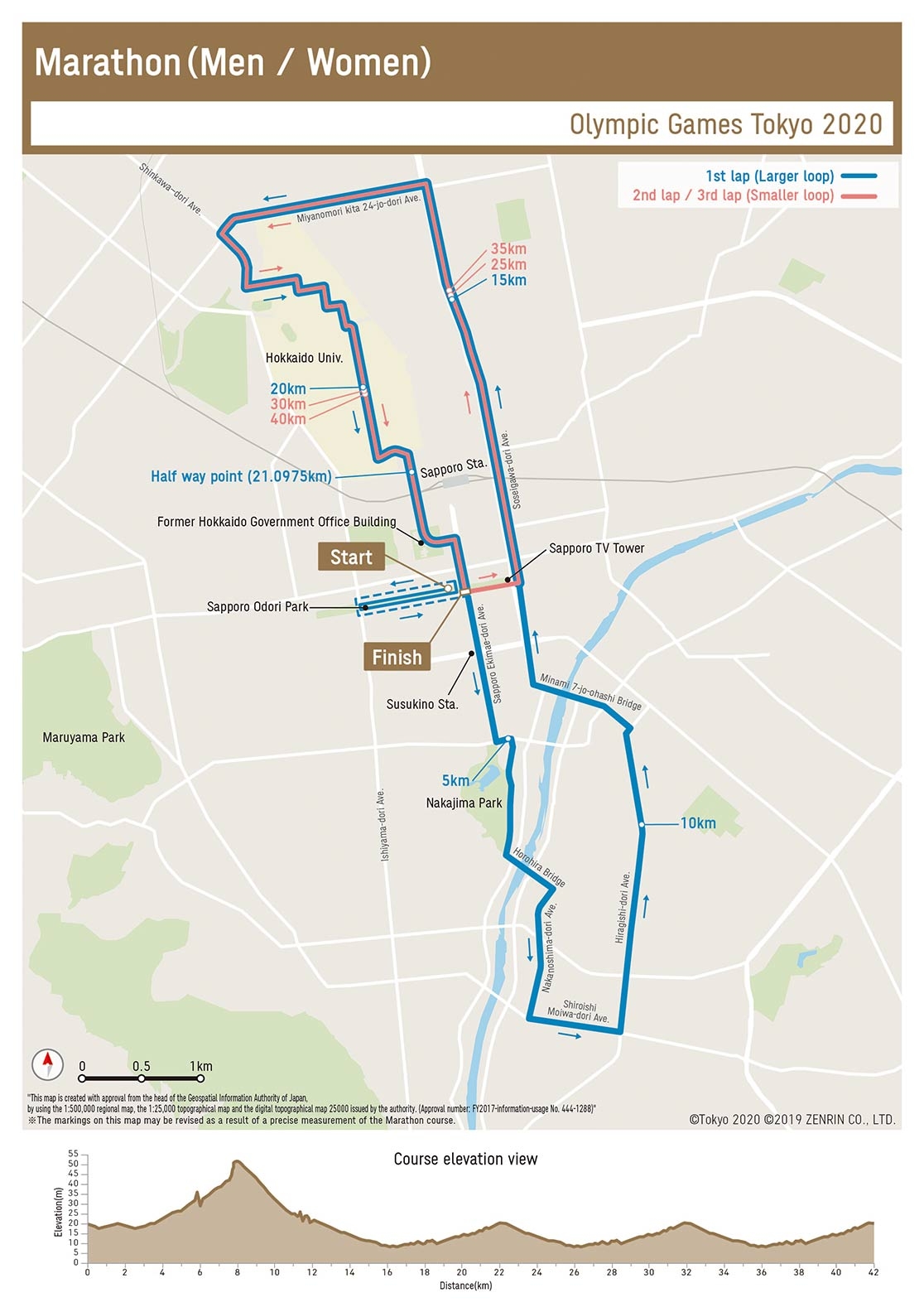 Marathon Olympic Trials 2024 Route Map - Merna Georgena