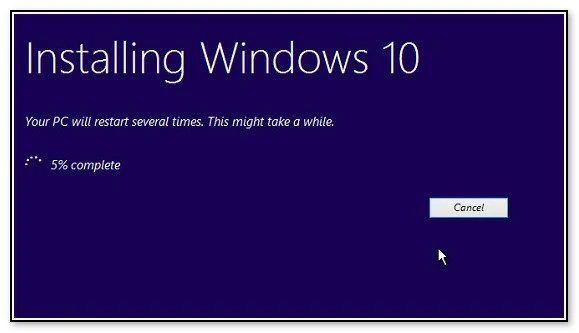 كيفية إعادة تثبيت windows 10 بدون فقد الملفات