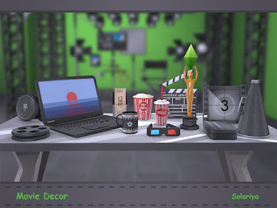 Киностудия — наборы мебели и декора для Sims 4 со ссылками для скачивания