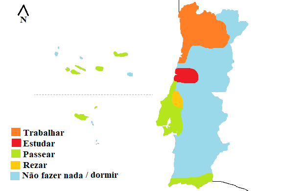 Mapas: Dividir Portugal