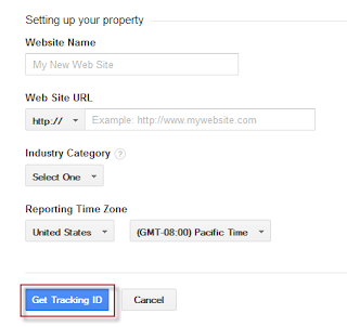 get google analytics tracking id