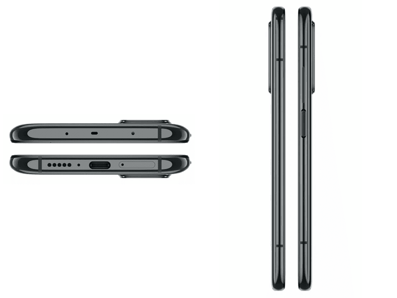 Alleged renders of the Mi10T, Mi10T Pro's sides, top and bottom Alleged renders of the Mi10T, Mi10T Pro's sides, top and bottom