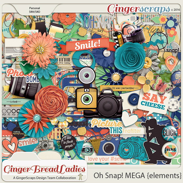 Annemarie's Art/Digital Scrapbooking Ginger Scraps December 2017