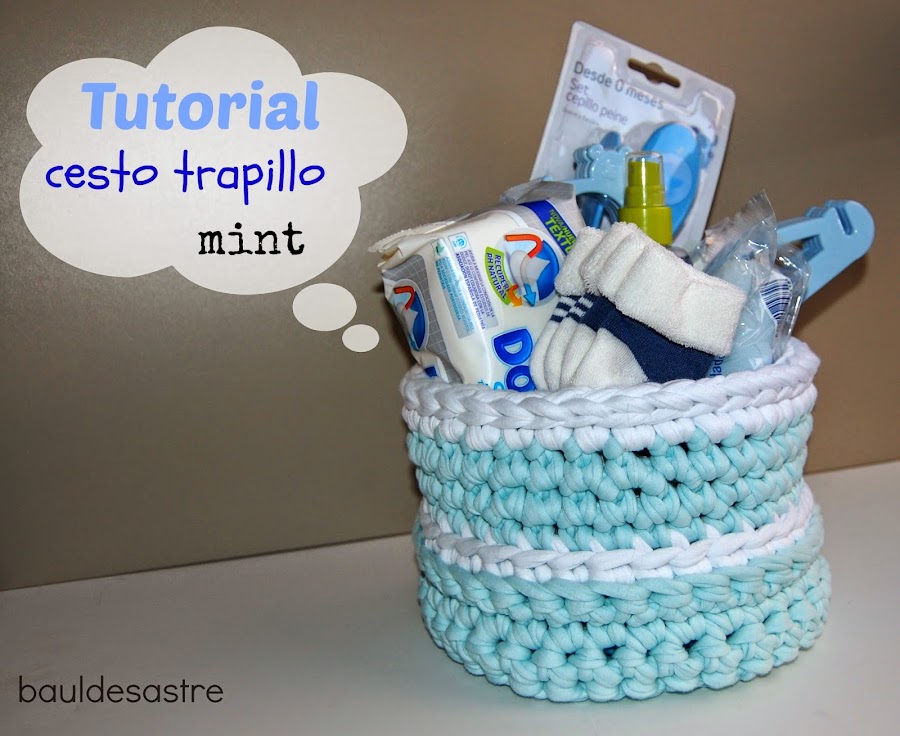 tutorial cesto de trapillo redondo