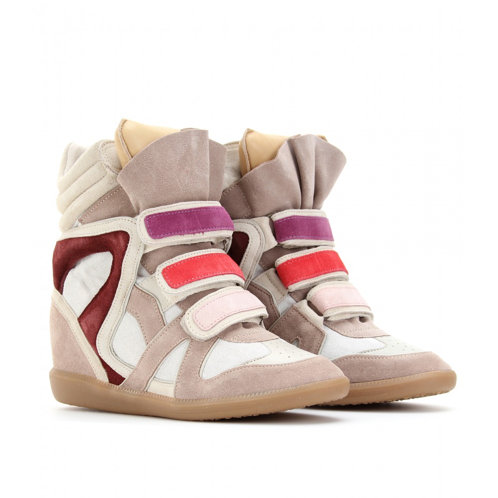 With Love, Ana.: Isabel Marant wedge sneakers (vs. Ash/Aldo knock offs)
