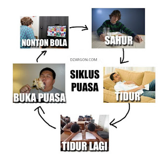 Gambar foto DP Meme lucu Puasa Sahur coc Ramadhan Terbaru Download