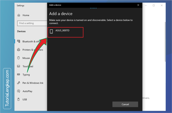 tutorialengkap 4 Cara Menghubungkan Smartphone Sebagai Perangkat Bluetooth Pada Windows 10