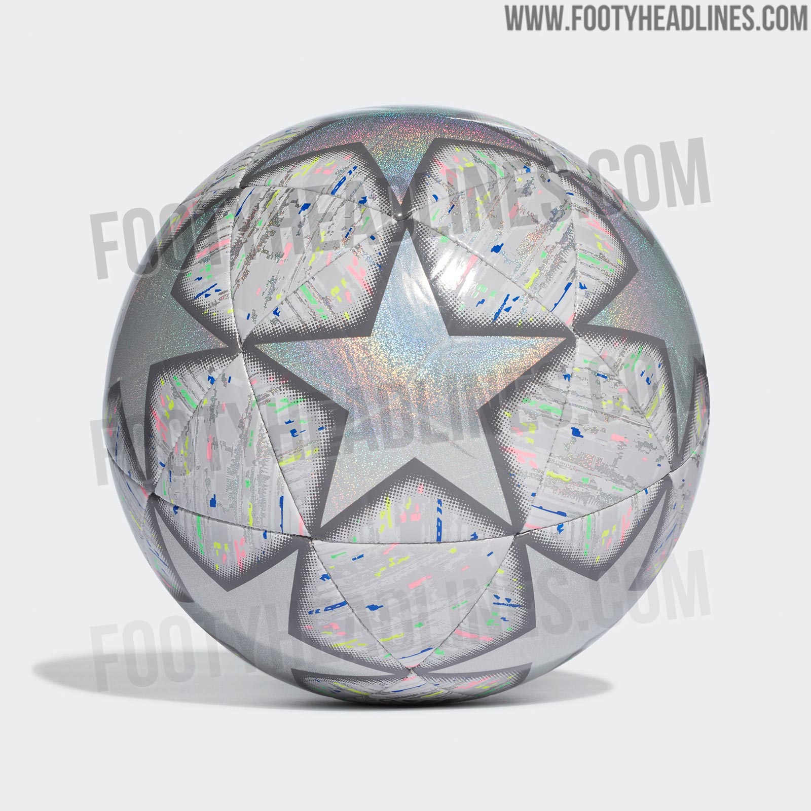 Silver Iridescent Adidas Finale 2019 Champions League Capitano Ball Leaked - Footy Headlines