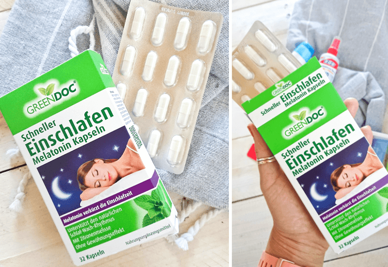 GreenDoc Schneller EInschlafen Melatonin Kapseln Schneller Einschlafen Melatonin Kapseln von Green Doc