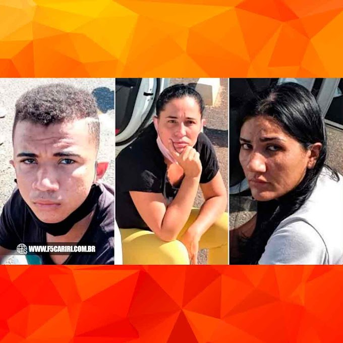  Duas garotas de Juazeiro e um jovem presos por estelionato em Salitre e Campos Sales