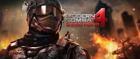 Modern Combat 4 full game apk/obb download for android phones with highly compressed file free