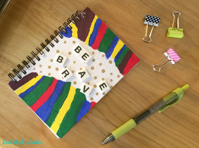 Customize your journal with a DIY Painted cover!