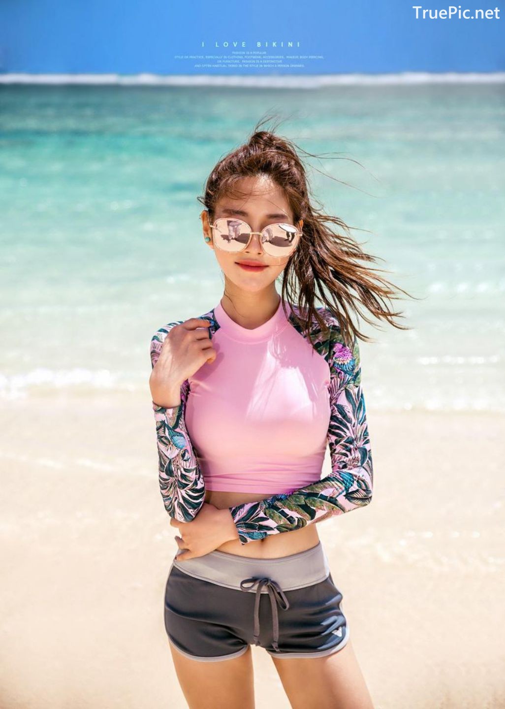 Image Korean Fashion Model - Park Jung Yoon - Summer Beachwear Collection - TruePic.net - Picture-59