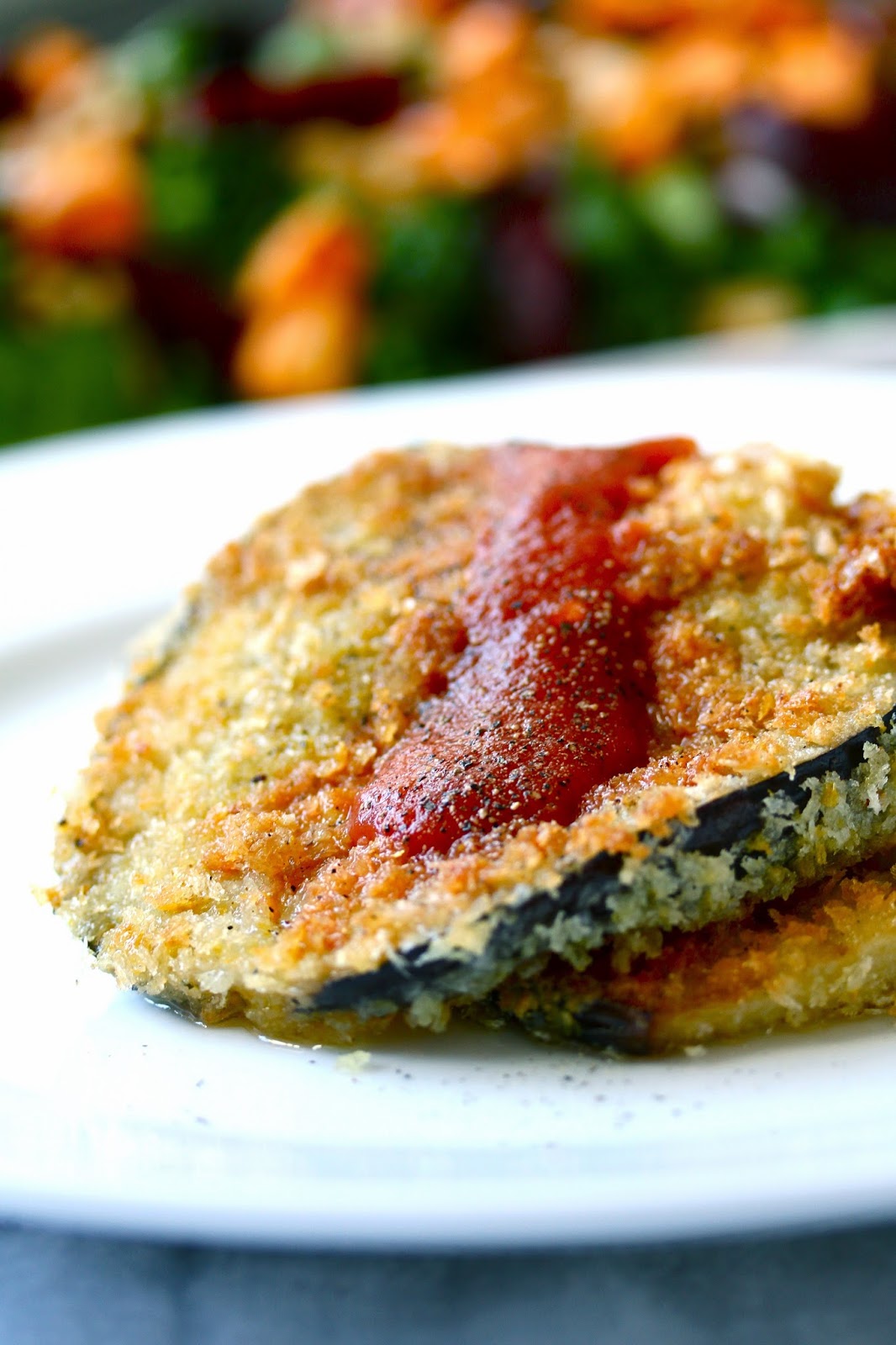 Smith's Vegan Kitchen Breaded Eggplant