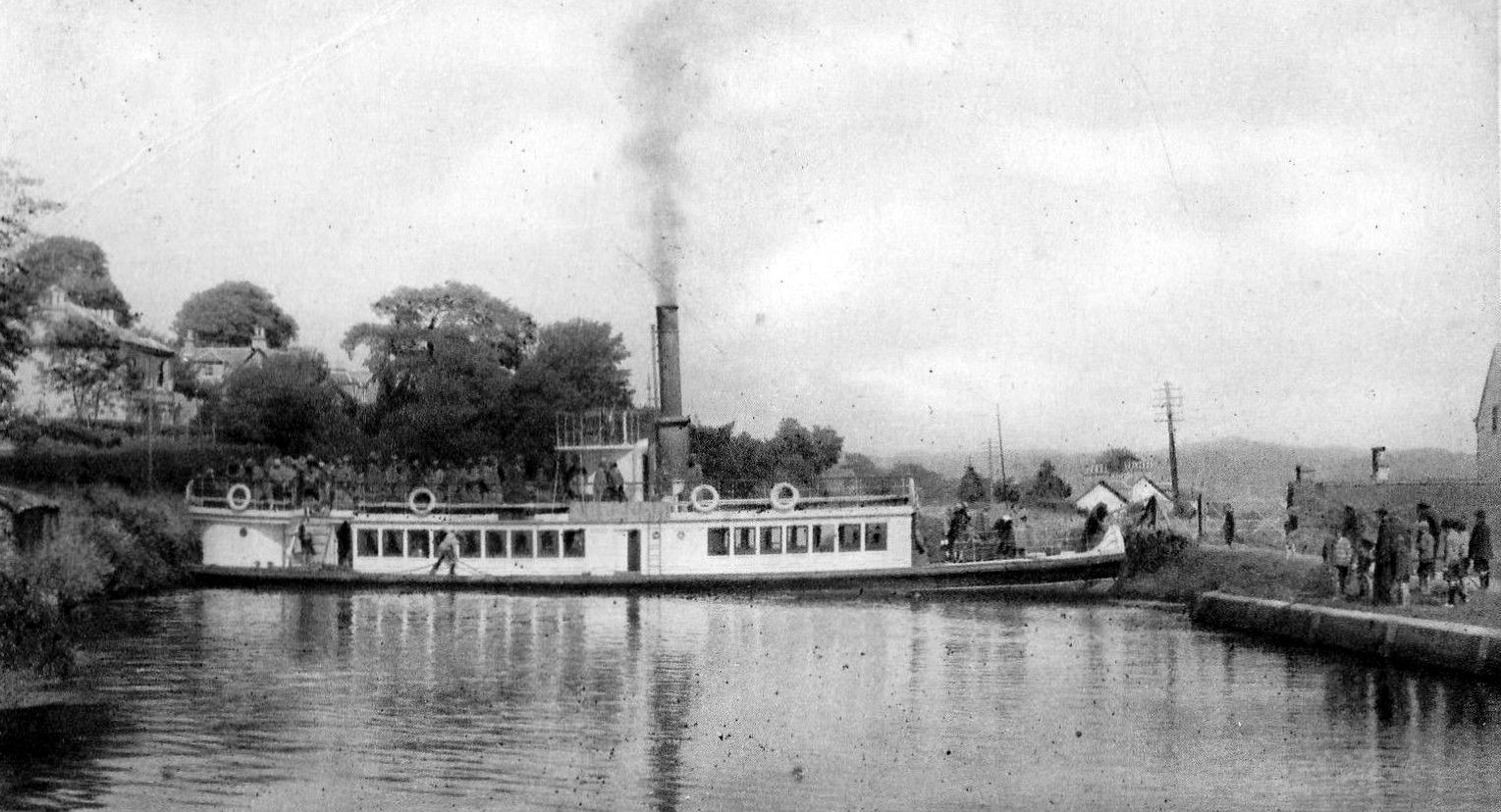Tour Scotland Old Photograph Steamer Ardrishaig Scotland