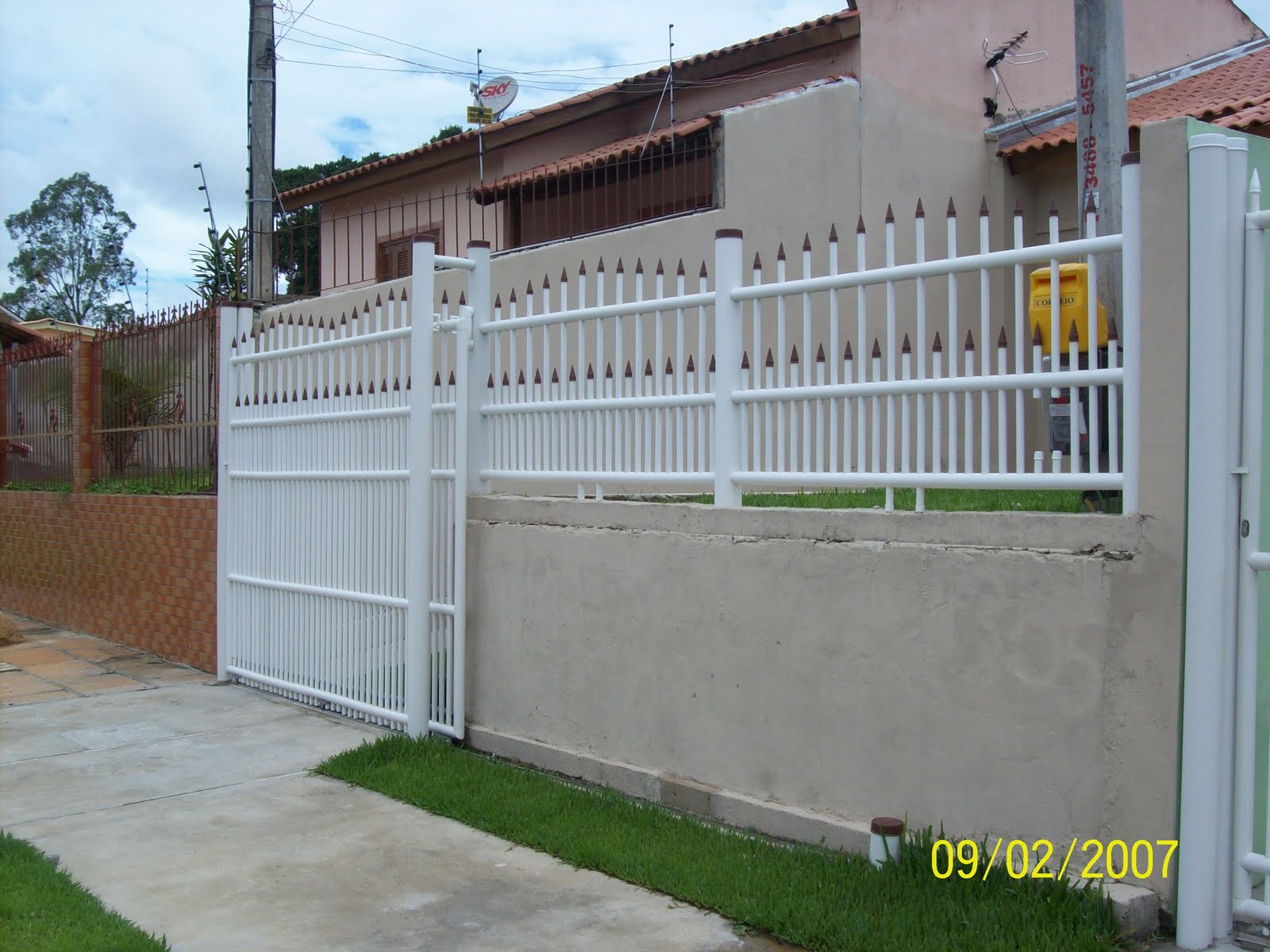 BORBA Grades em PVC: julho 2011