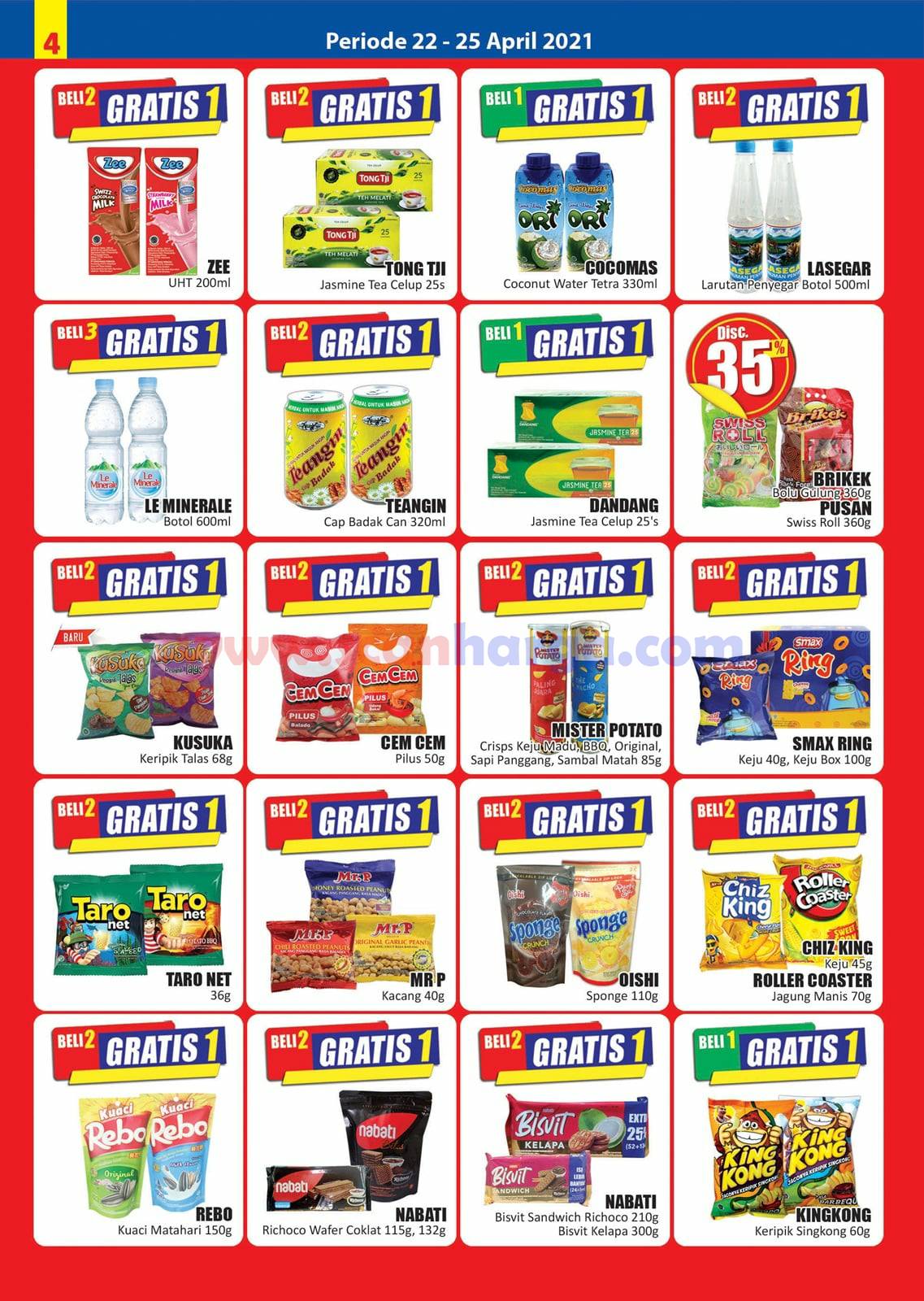 Katalog Promo JSM Hari Hari Swalayan Weekend 22 25 April 2021 scanharga