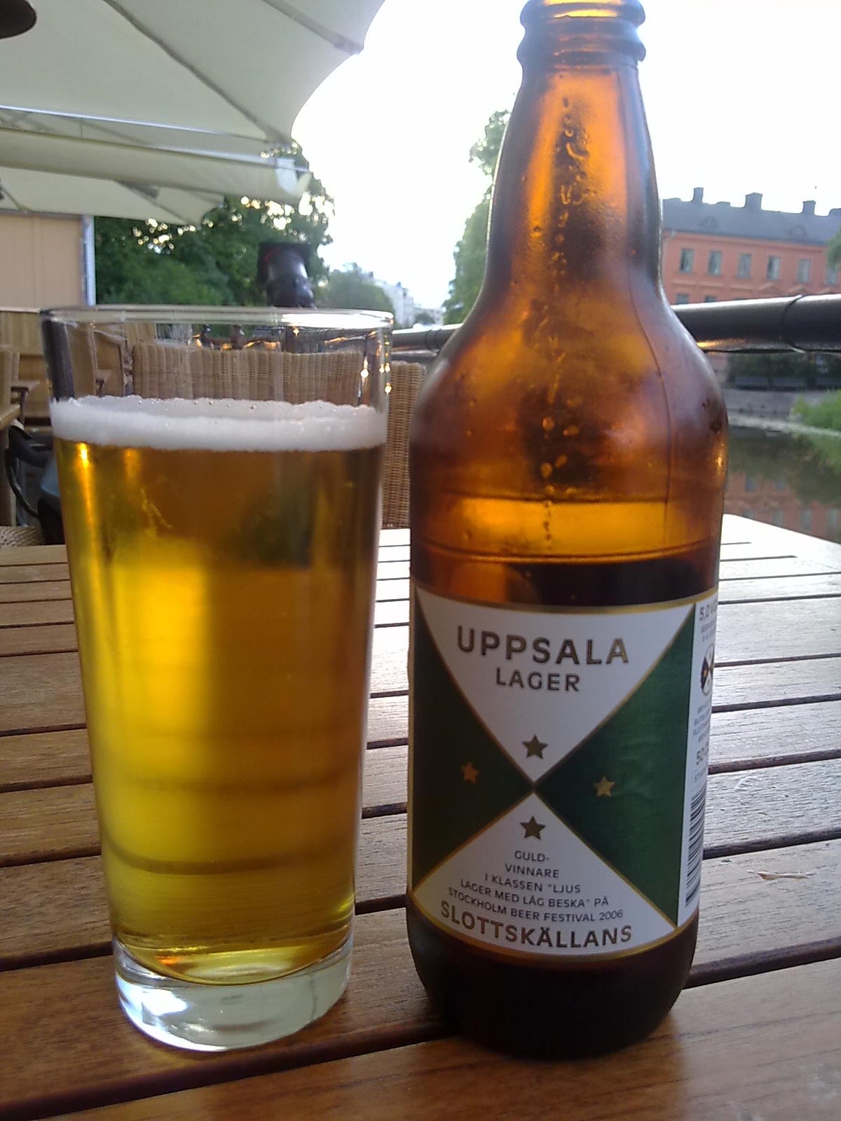 Mal's Beer Blog Slottskällans Bryggeri Uppsala Lager Sweden