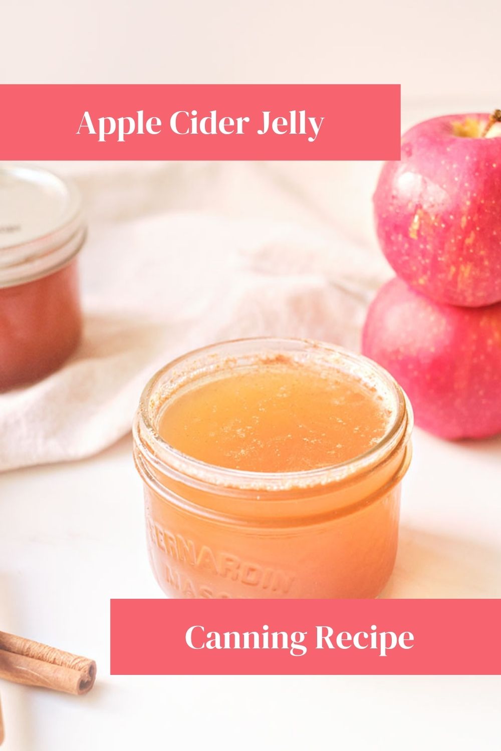 Spiced Apple Cider Jelly Recipe (Low Sugar) Koti Beth