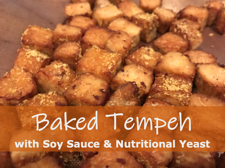 Recipe The Best Baked Tempeh with Soy Sauce and Nutritional Yeast