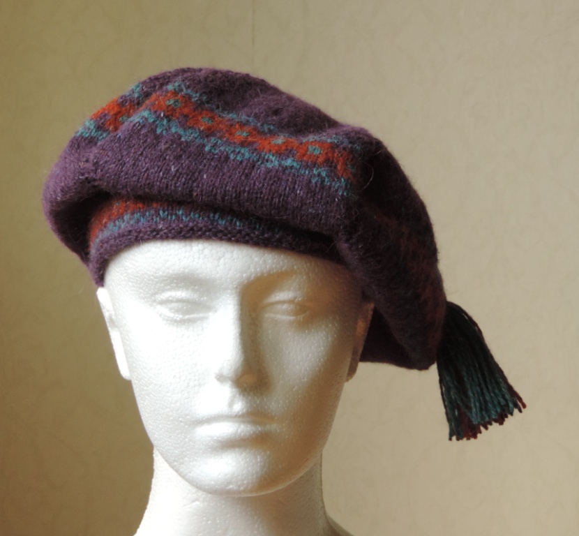 knit tam hat