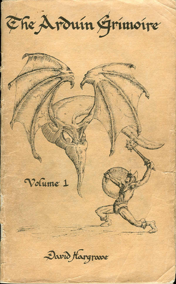 The Arduin Grimoire Volume 1 - Original Cover Illustration by Erol Otus