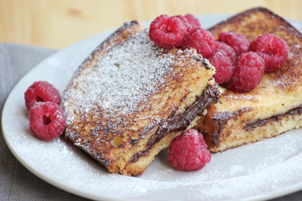 pain perdu al cioccolato