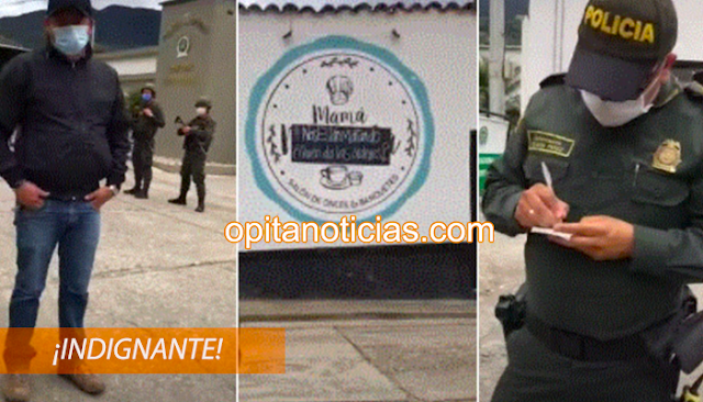 VIDEO: Humilde joven fue multado al poner un cartel de #NosEstánMatando en su negocio