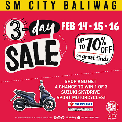 SM%2BCITY%2BBALIWAG%2B3 DAY%2BSALE