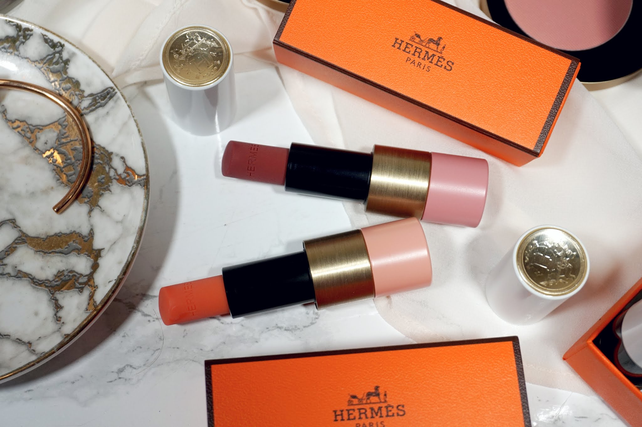 Hermès Rose Hermès - Tinted Lip Enhancer Balm Review and Swatches