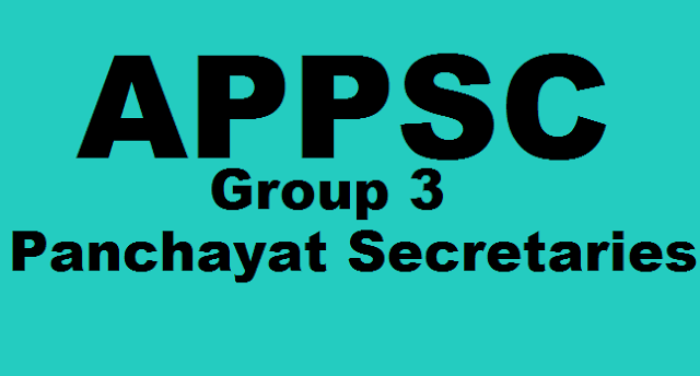 APPSC Panchayat Secretaries Group 3 Screening Test Answer Key to be available on PSC Website APPSC Key, Panchayat Secretaries Screening Test Answer Key, APPSC