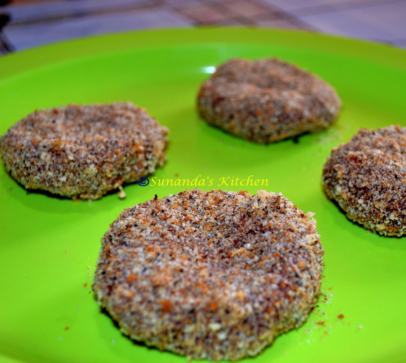 Recipes from Sunanda's Kitchen Crispy Beetroot Cutlet