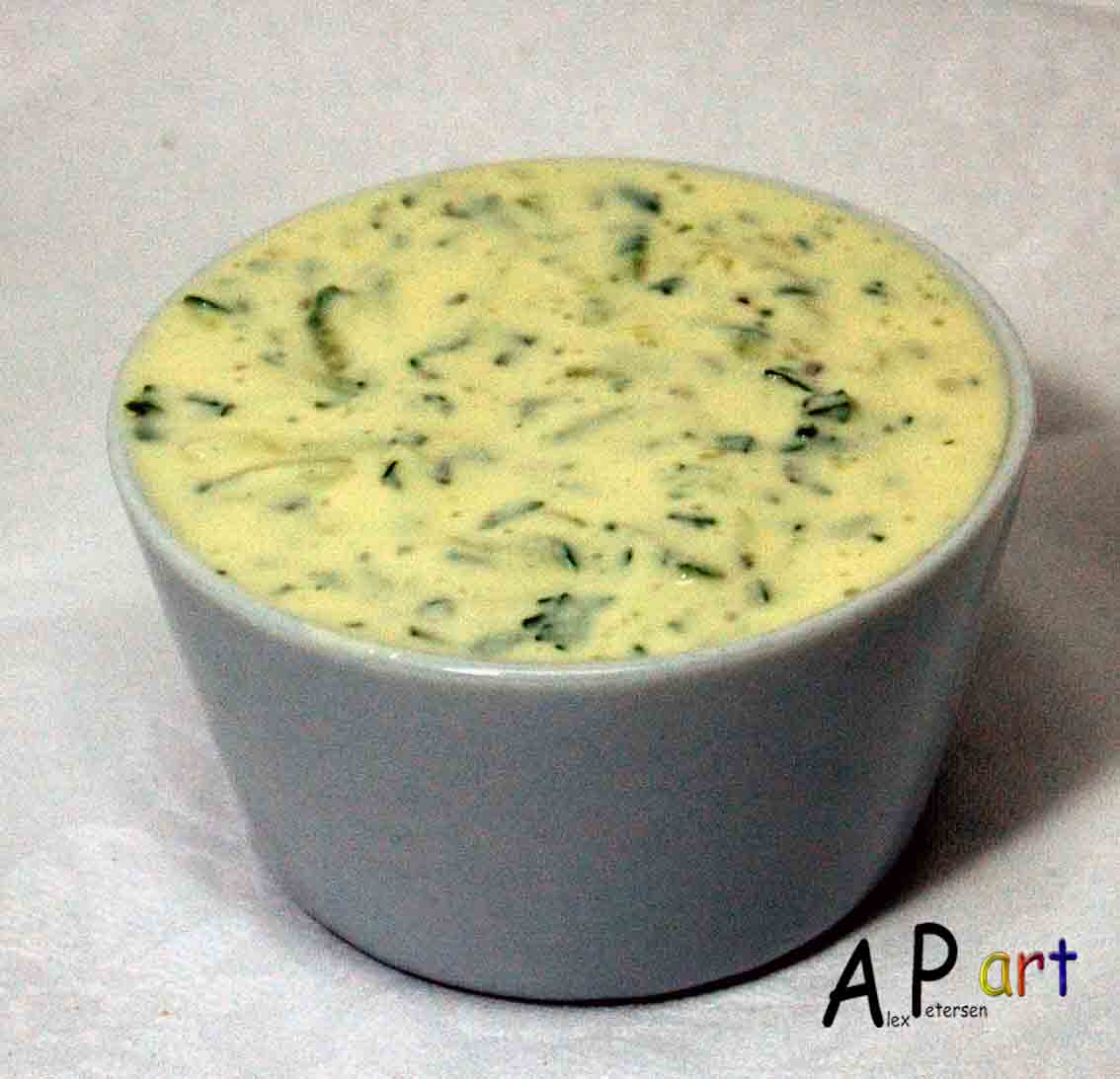 Alex the Contemporary Culinarian Cucumber Mint and Yoghurt Dip