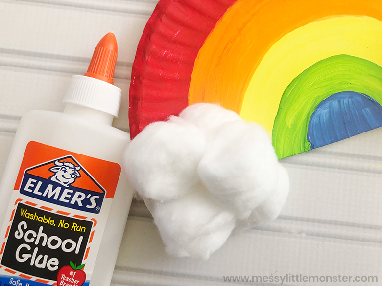 Paper Plate Rainbow Craft for Toddlers and Preschoolers - Messy Little  Monster