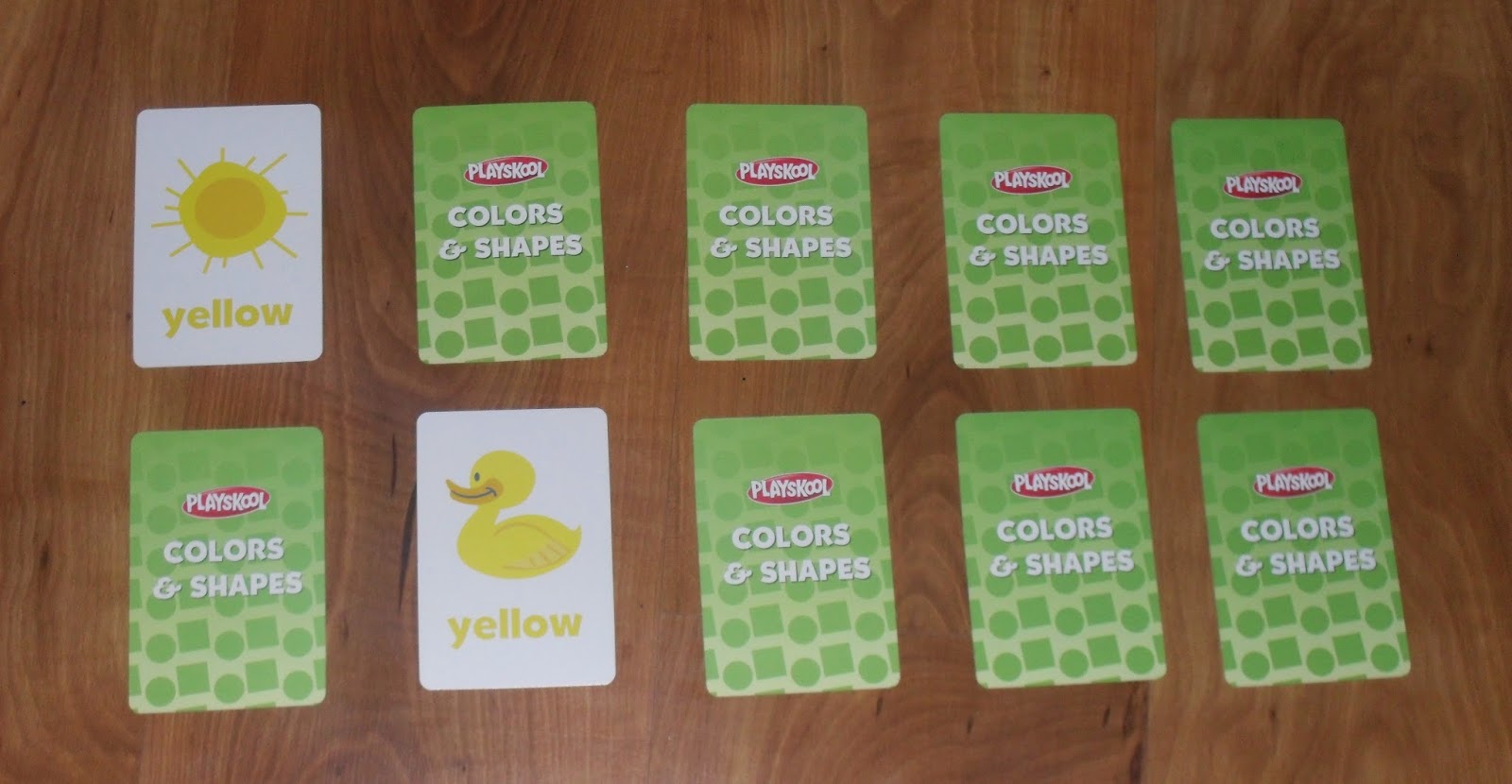 Dollar Store Gold Flash Cards incorportated into our Montessori work