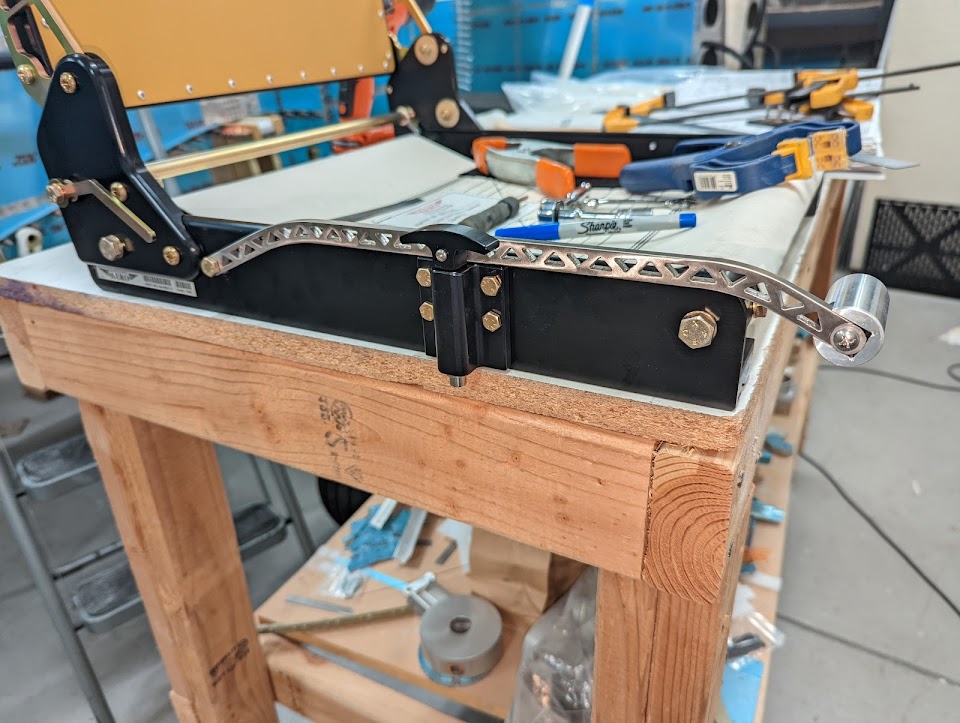 Damazio family's RV10 project Front seats levers