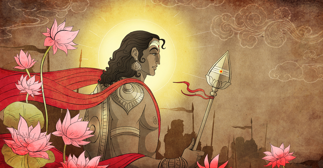 TAMIL KADHAVUL MURUGAN ILLUSTRATION