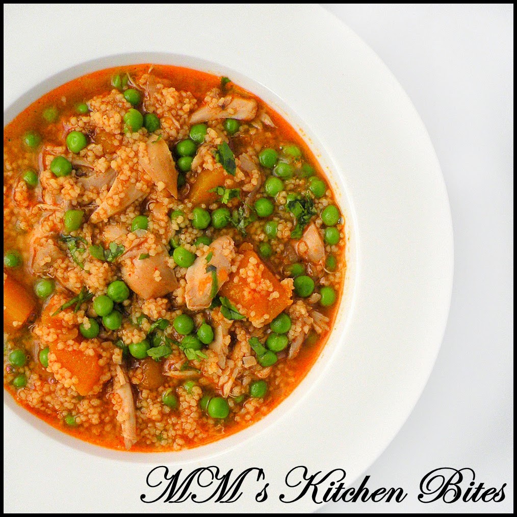 MM's Kitchen Bites Moroccan Style Chicken and Vegetable Soup