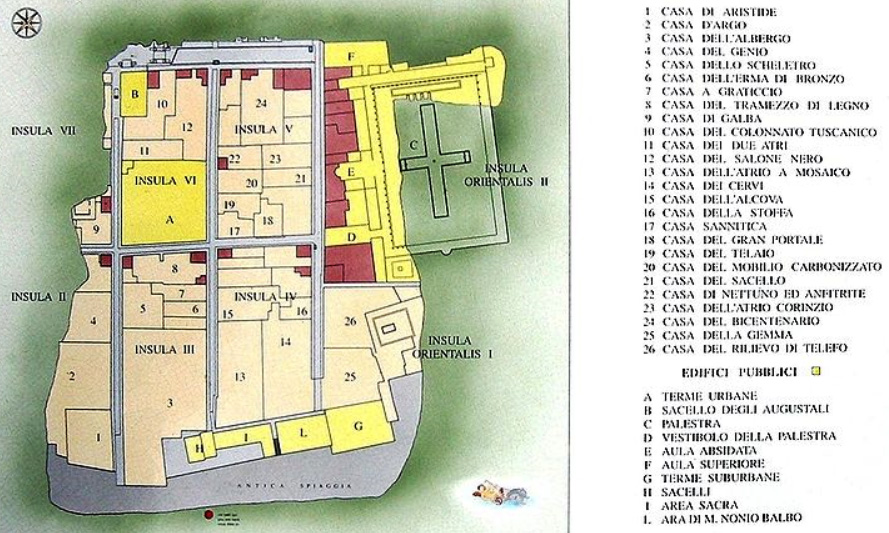 ArqueoLugares HERCULANO prox. Napoli. Campania. Italia. ArqueoLugares HERCULANO prox. Napoli. Campania. Italia.