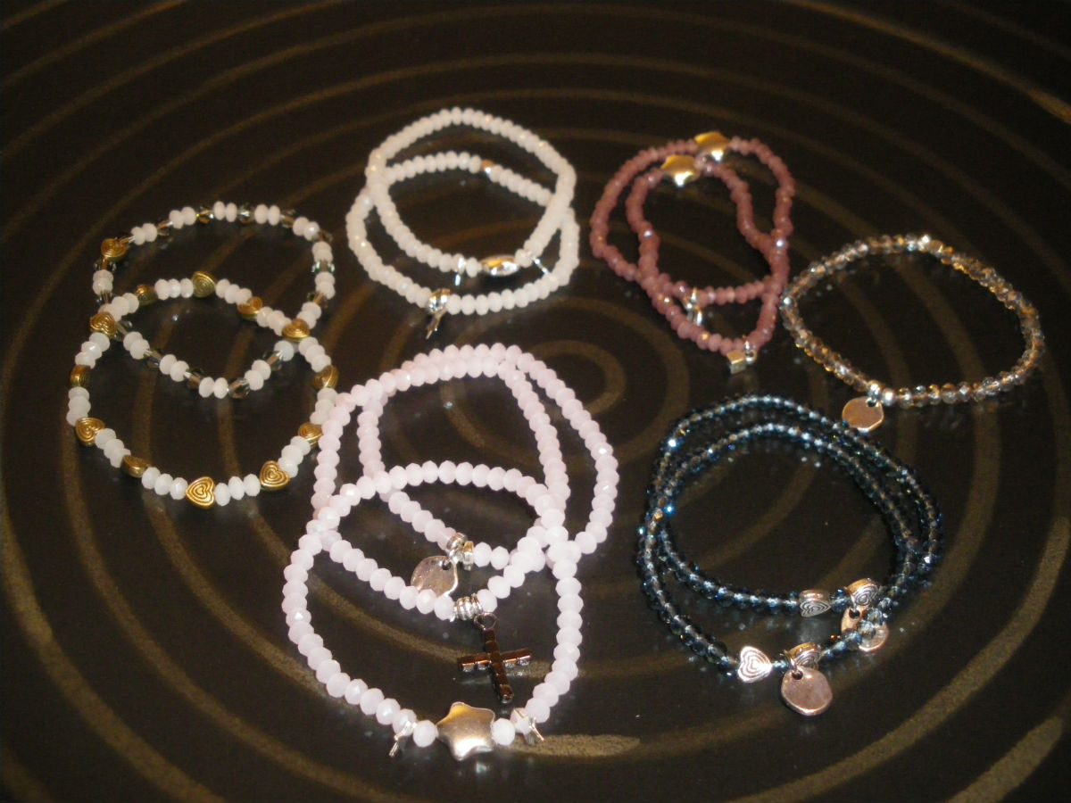 Scarlotta DIY Pulseras bolitas pequeñas + detalles