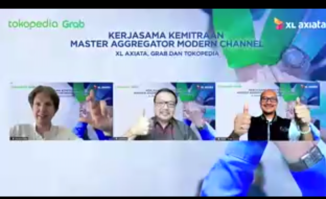 XL Axiata Rangkul Tokopedia dan Grab Untuk Bermitra